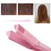 Glättchen Keramik Haar Wellblech flauschiger Frisur Breites Teller schnelles Haar Crimper Flat Eisen Curling Wellen Volumisierende Frisur