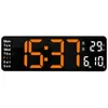 Wandklokken 13 inch digitale klok automatische helderheid dimmer timer countdown lichtdetectie met afstandsbediening voor thuis woonkamer