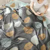Decken Weiche Sommer Home Nickerchen Decke Bettdecke Sofa oder Bett Kinder Erwachsene Baumwolle Gaze Musselin Reise Flugzeug
