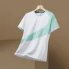 T-shirt de Sport à séchage rapide pour hommes, manches courtes, décontracté, imprimé, surdimensionné 3XL, Top T-Shirts de GYM, vêtements d'été, 240313