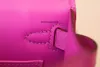 Borsa da donna di design di borsa di marca di lusso tutta fatta a mano di alta qualità Qualità 5A Colore L3 Hardware argento viola rosa