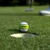 ボール3PCSゴルフゲームボールスーパーロング距離360°トラックライン2レイヤーゴルフスイングアシストプロのコンペティションゲームボール