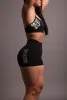 Outfit She Darc Short pour femme sans couture avant, pantalon de yoga taille haute, entrejambe, fitness, entraînement athlétique, course à pied, push-up, short de sport