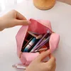 Kosmetische Taschen Mode pu wasserdichte Make -up -Tasche für Frauen tragbarer Reisebereich kleine Organisator Beutel Dame Koffer