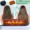 Irons Hair Ropner Grush 3 w 1 grzebień grzebienia elektryczna elektryczna szczotka żelaza i wyprostowanie włosów lokoł czujny dla kobiet