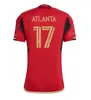 Giakoumakis 23 24 MLS Atlanta Soccer Jerseys 2023 2024FAN PLAYER VERSION SOSA United Home Away målvakten 3: e tredje ARAUJO ALMADA DAMM FOTBALLKIRT MEN KIDS KIT889