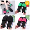 Pantoufles tongs unilatérales pour femmes, sandales d'été à semelle épaisse, vêtements d'extérieur décontractés de plage, plateforme GAI flip-flo colorée Gladiator arc-en-ciel épais, taille 36-41