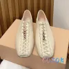 Flats Fashion Yellow Leather Elastic Band Square Teen Flats Cross Strap Soft Casual Shoes Real Leather Women's Driving Shoes Summer