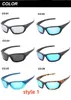 Lunettes de soleil de sport pour hommes et femmes, design de marque, grand cadre, mode voyage, conduite, lunettes de soleil Uv400 carrées, vente en gros