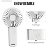 Ventilateurs électriques 2022 Nouveau Mini ventilateur portable USB Charge Vent Refroidissement Bureau FanY240320
