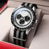 42X12mm montre de luxe hommes montres mouvement mécanique automatique boîtier en acier lunette en céramique montre de luxe montres Relojes Super-LumiNova noctilucent 01