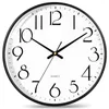 Wall Clocks Fashion Silent Clock Simple Hanging Home Living Room Punch-free Calendar