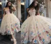 Superkimjo vestidos de Graduacion 2019 szampan krótkie sukienki z domu haftowe kwiat Specjalne okazje sukienki1554988