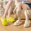 Pantofole Vogue Estate Piattaforma antiscivolo Infradito Lithe Accoglienti sandali avvolgenti per le donne Ciabatte Scarpe da spiaggia all'aperto Donna HomeSQD46VZX H240322