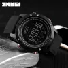 Watches Skmei Sports Bluetooth Digital Wristwatches Fashion Smart Watch Men Pedometer Calorie Remote Camera Led Military Watches Relogio