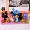 Action Toy Figures Anime Figures Jasmine Princess Aladdin and the Magic Lamp Collectible Model Toy Cartoon Decor Dolls Kids Birthday Present L240320