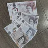 Novelty Games Movie Money Toys Uk Pound Gbp British 50 Commemorative Prop Movies Play Fake Money