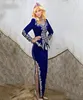 2 pièces Karakou Caftan algérien sirène robes de soirée côté fendu robes de soirée maroc Caftan tenue65111836331328