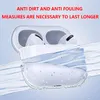 For apple earbuds airpods Pro 2 2nd generation airpod 3 pros headphones accessories solid TPU silicone protective earphone cover wireless charging shockproof case
