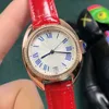 Womans Watch Automatic Mechanical 2824 Movement 31 35mm Watches Sapphire Fashion Business Wristwatches Montre De Luxes Leather Strap