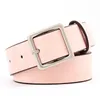 Belts Women Leather Belts For Jeans Luxury Brand Designer Belts Female Square Metal Pin Buckle Belt