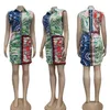 2024 платья-рубашки женские повседневные короткие мини-платья без рукавов с лацканами без пояса Бесплатная доставка