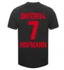 23 24 Bayer 04 Leverkusen Soccer Jerseys 2023 24 홈 어웨이 세 번째 Demirbay Bakker Bailey Home ch Aranguiz Paulo Schick 축구 셔츠 Kits88