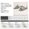 Dress Shoes European And American Fashion High Heels Sandals 2022 Summer New 5CM Comfort Outdoor Slippers Clear Heel Everyday Women H240325