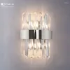 Wall Lamps Gold/Black/Chrome LED Crystal Lamp Modern Sconce Designer Lighting Fixture Bedroom Light Luxury Home Decor