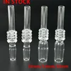 10mm 14mm Masculino Joint Quartz Dica Prego Acessórios para Fumar Quartz Nails Dicas para Nectar Collector Kit NC Kits Dab Straw Tube Oil Rig Glass Water Bongs