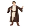 Pojkar Jedi Warrior Movie Character Cosplay Party Clothing Barn Child Fancy Halloween Purim Carnival Costume Q09109073700