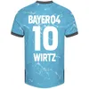 23 24 25 Bayer Leverkusen Forması 23 24 25 Erkek Çocuk Kiti Wirtz Şampiyonu Leverkusen Trikot Paulo Schick Futbol Gömlek Bayer 04 Kitler Özel Kit Bayern Trikot Oyuncu