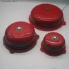 Campainhas de controle de fogo vermelho sino tradicional 4/6/8 polegadas AC 220V alto DB alarme sino escolar FactoryY240320