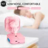 Ventilateurs électriques Portable USB charge spray humidificateur petit ventilateur cou ventilateur suspendu poche de bureau ventilateur pliable mini ventilateur cadeauY240320