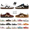 2024 Dames Heren Wales Bonner Leopard Pony Designer Casual Schoenen Nylon Bruin Veganistisch Wit Zwart Sportief Rijk Wolkgroen Roze Sportsneakers Platte joggingsneakers