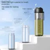 Wasserflaschen FANJANE Teetasse mit Magnet-Tee-Ei -20 bis 100 BPA-FREI 1000 ml Sport-Tritan-Kunststoff-Wasserflaschenbecher mit Filter yq240320