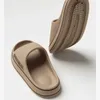 Slippers Mens Thick Sole Summer Beach Slide Womens Bathroom Anti slip Soft Sandals Simple and Super Trust Shoes Couple01EEQV H240322