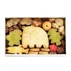 Moldes de cozimento Estilo Nórdico Urso Polar Cortador de Biscoito Pequeno Selo Sanduíche Pastelaria Molde Pressionado Molde Decoração de Bolo Caseiro