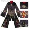 Cosplay Anime Costumes wyzwanie hu taos odgrywać rolę w peruce ring hat azjatycki rozmiar chiński sukienka hu taos rola Plac24320