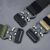 Cinturones Cinturón para hombre Ejército Caza al aire libre Táctico Multifunción Combate Supervivencia Alta calidad Cuerpo de Marines Lona para nailon Hombre Lujo