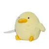 Nouveau Jouets de canard en peluche, joli petit canard avec couteau, poupées en peluche amusantes pour