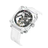 Armbandsur Aesop Transparent Tourbillon Watch for Men Skeleton Fashion Sport Sapphire Waterproof Mechanical Automatic Wristwatch