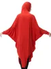 Ropa étnica Vestido de oración de una pieza con capucha Abayas Mujeres musulmanas Abaya Eid Overhead Robe Turquía Ropa islámica Kaftan Burqa