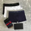 Boxershorts für Herren, Designer-Mode, Luxus-Boxershorts, reine Baumwolle, atmungsaktiv, bequem, Unterhosen, 7 Arten, Unterhosen mit Buchstabenmarke