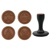 Bakvormen Siliconen Koekjesstempels Mooncake Mold Set Met Handvat En Cake Dessert Verstelbare Handpers DIY Dikte Biscuit