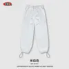 Mens Wear | Autumn/Winter 440G Solid Color Drawstring Loose Fashion Brand Jazz Street Dance Pants