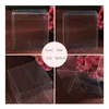 Gift Wrap 10/25st 4x4x4cm Clear Plastic PVC Packing Box Transparent Candy for Wedding Party