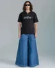 Męskie dżinsy jnco workowate y2k męskie kieszenie Hip Hop Blue vintage Denim Pants Harajuku Gothic szerokie spodnie deskorolki Winter01 380