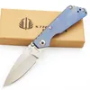 Strider High End Tactical Folding Knife D2 Stown Wash Blade TC4 Titanium Alloy Handle Ball Bearing EDC Pocket Knives Camping Hunting Knives