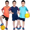 Kids Football Jersey tracksuit Child Soccer Sports Uniforms girls Play Ball Sportswear Kits vest childrens football suit 240313